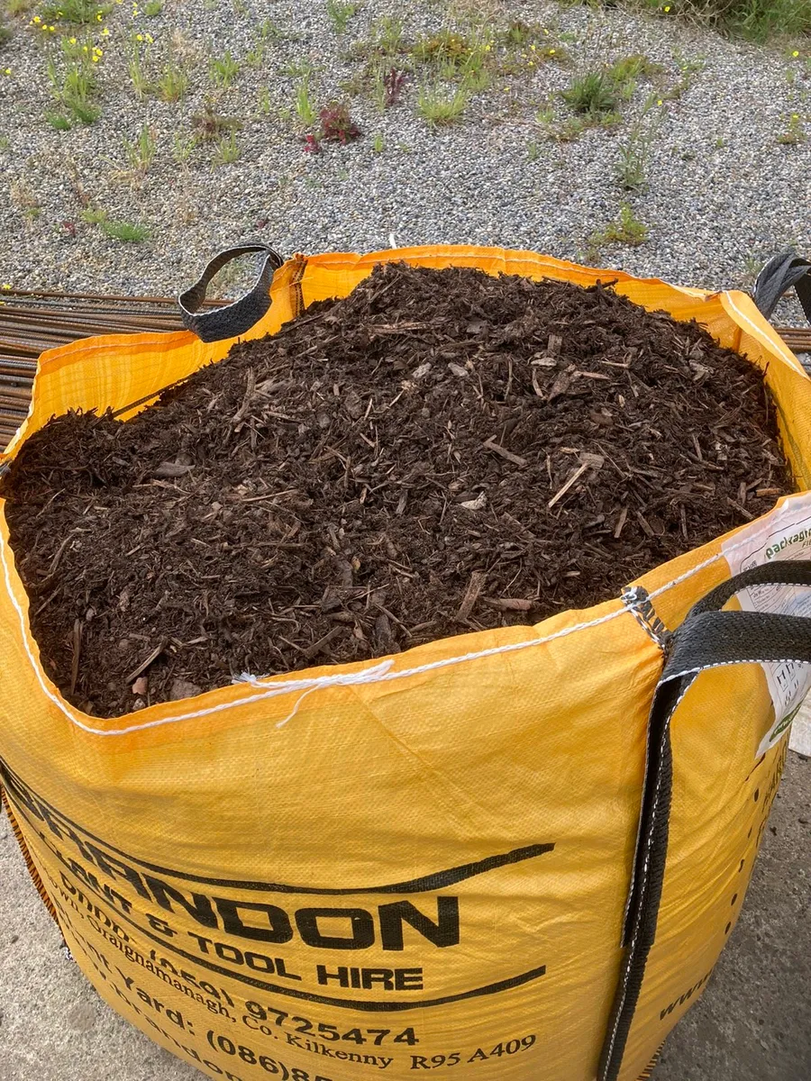 Bark mulch,gold stone,compost,topsoil