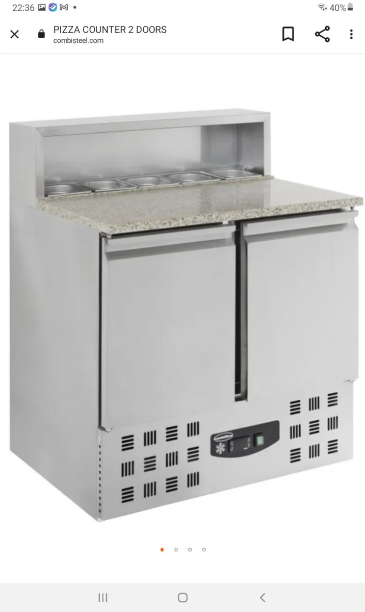 New 3 & 2 door pizza counters - Image 2