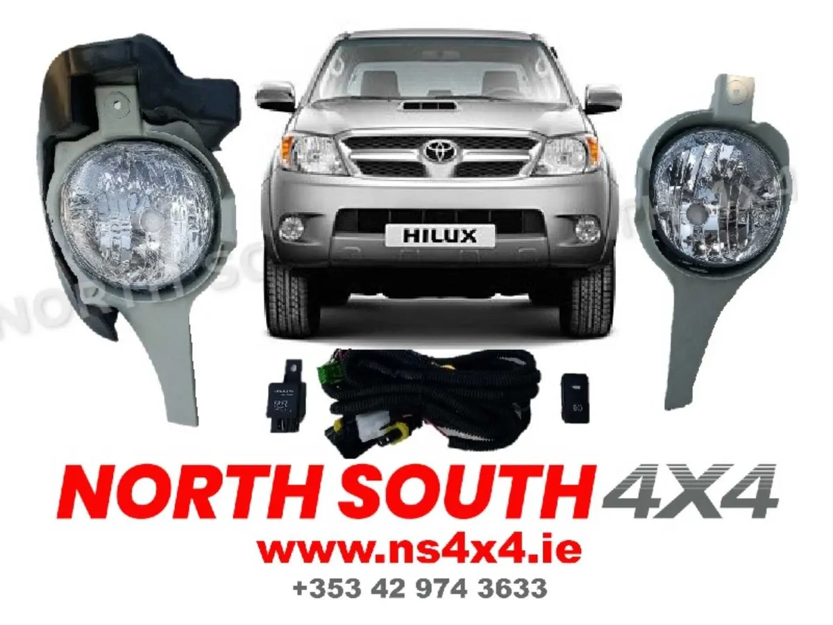 Fog lamp kit for Toyota Hilux 2005-2009 - Image 1