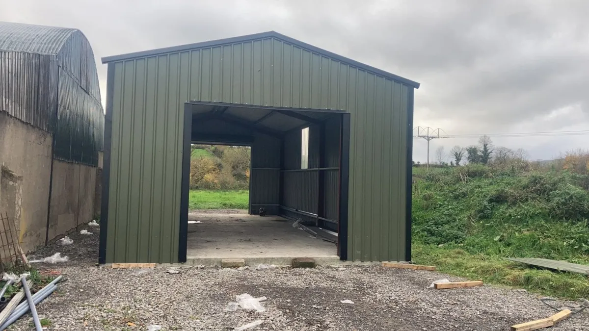 40ft x 20ft x 12ft new kit shed - Image 1