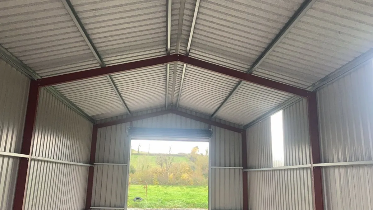 40ft x 20ft x 12ft new kit shed - Image 2
