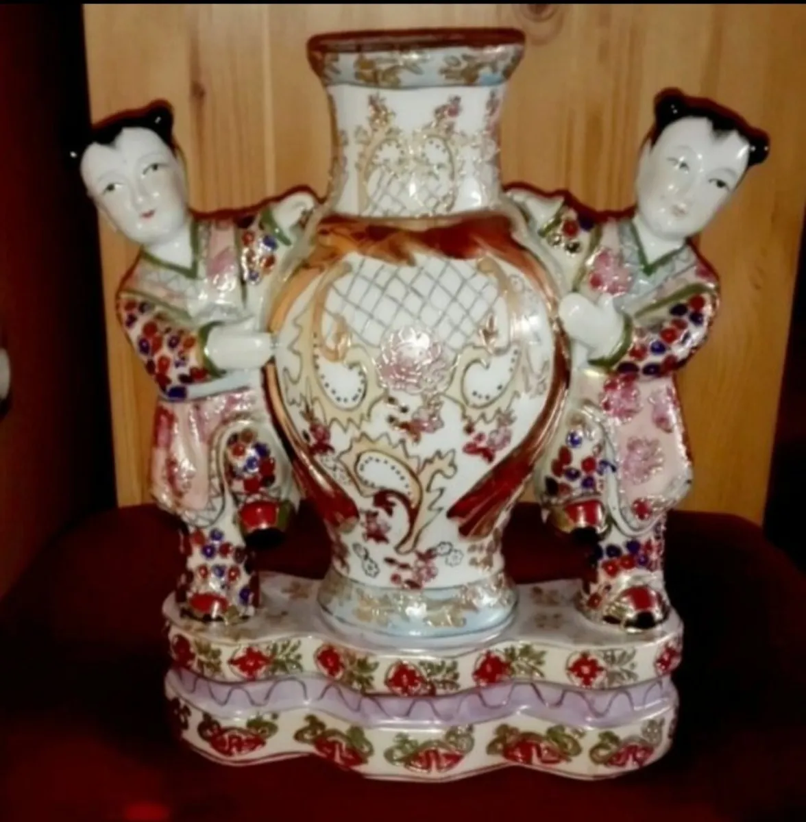 Stunning Antique Chinese candleholder