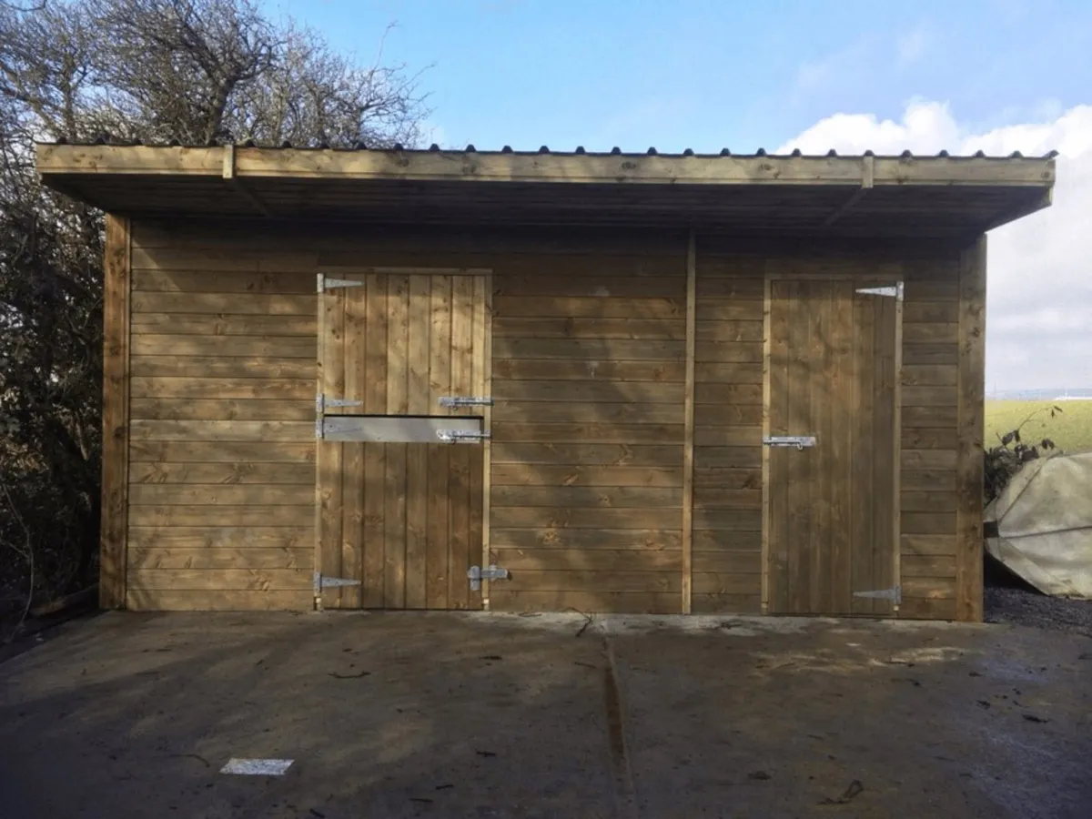 Stables tack room barns field shelters etc.  sale - Image 2