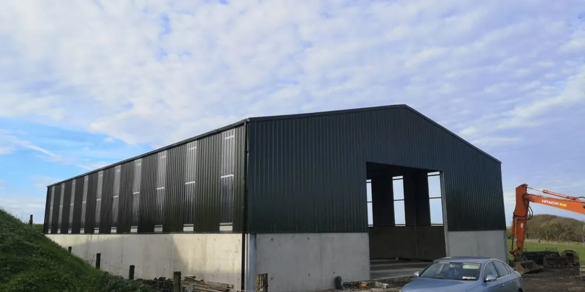 New shed 100ft x 60ft x 20ft eves - Image 2
