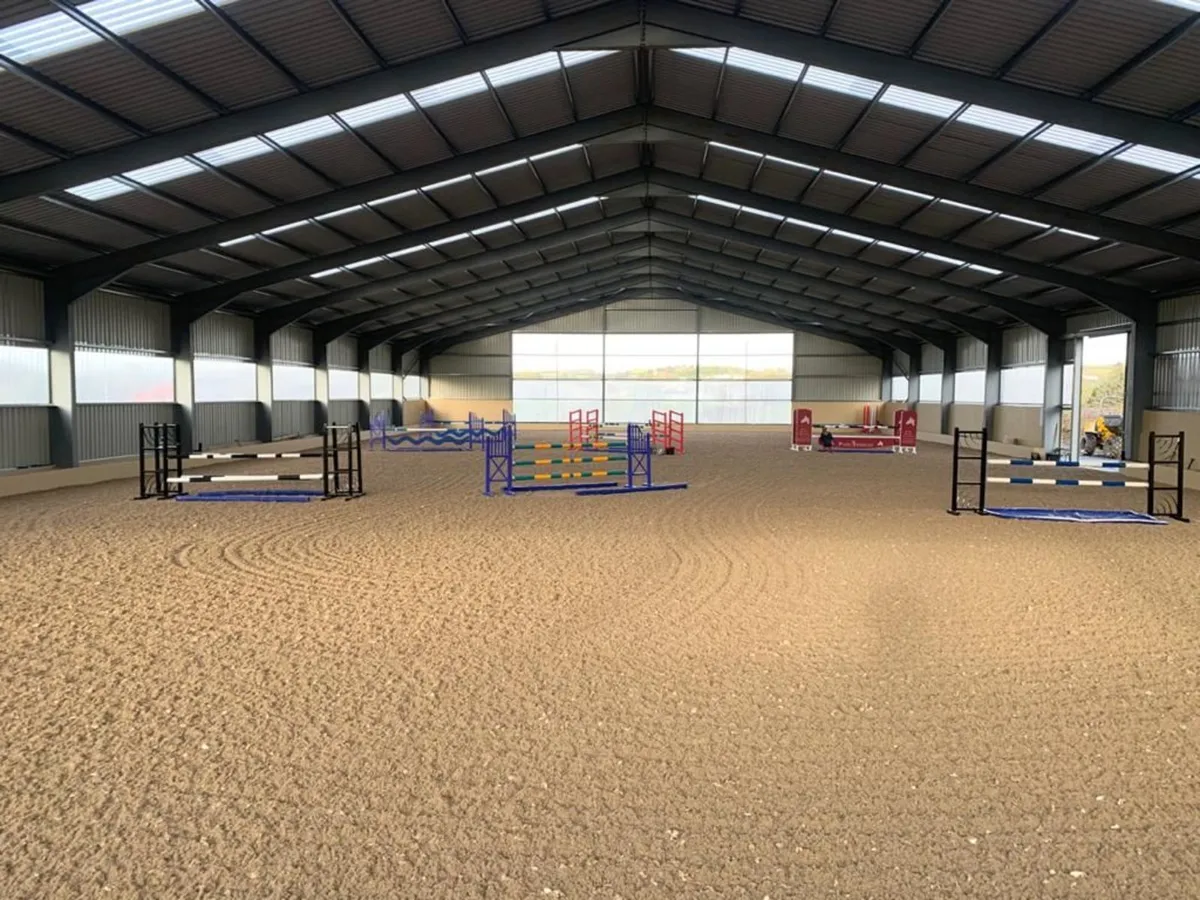 New indoor arena shed 200ft x 100ft x 20ft eves - Image 3