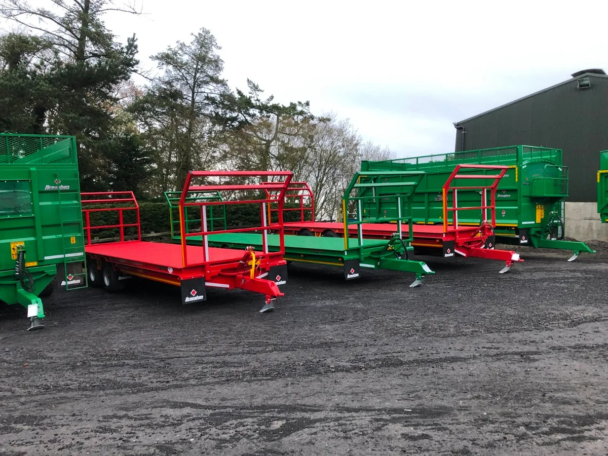 Broughan bale trailer