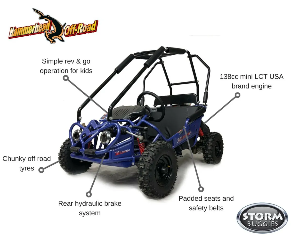 HAMMERHEAD Torpedo Kids Buggy (DELIVERY-CHOICE)