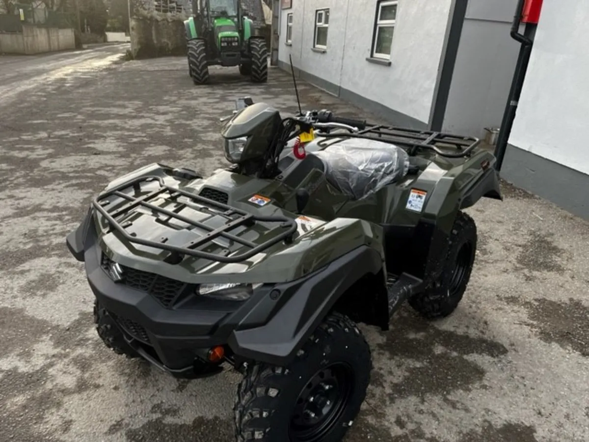 2025 Suzuki LT-A500 Kingquad Power Steering - Image 1
