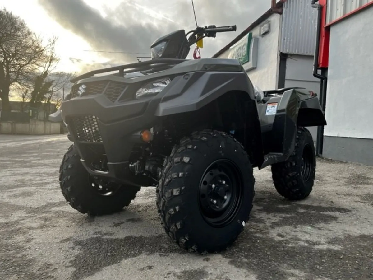 2025 Suzuki LT-A500 Kingquad Power Steering - Image 2