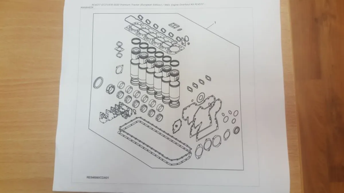 Special  offer Genuine John Deere Engine Overhaul - Image 2