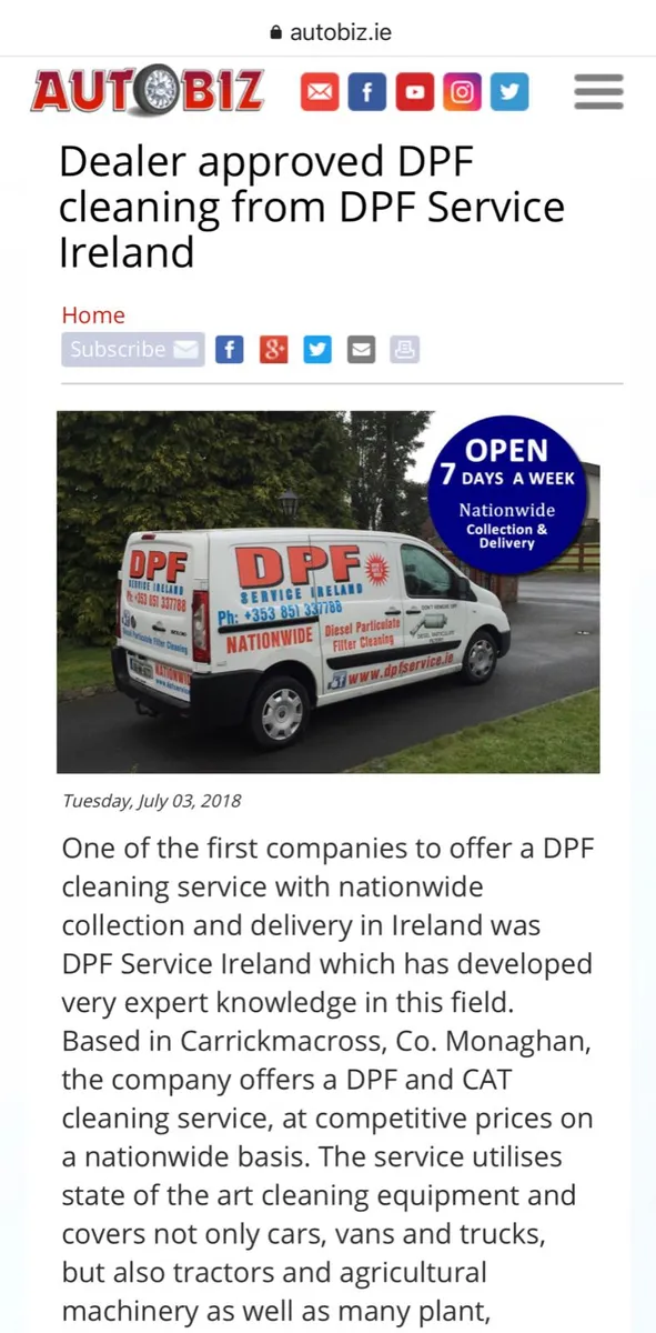 Professional DPF CLEANING nationwide collection - Image 4