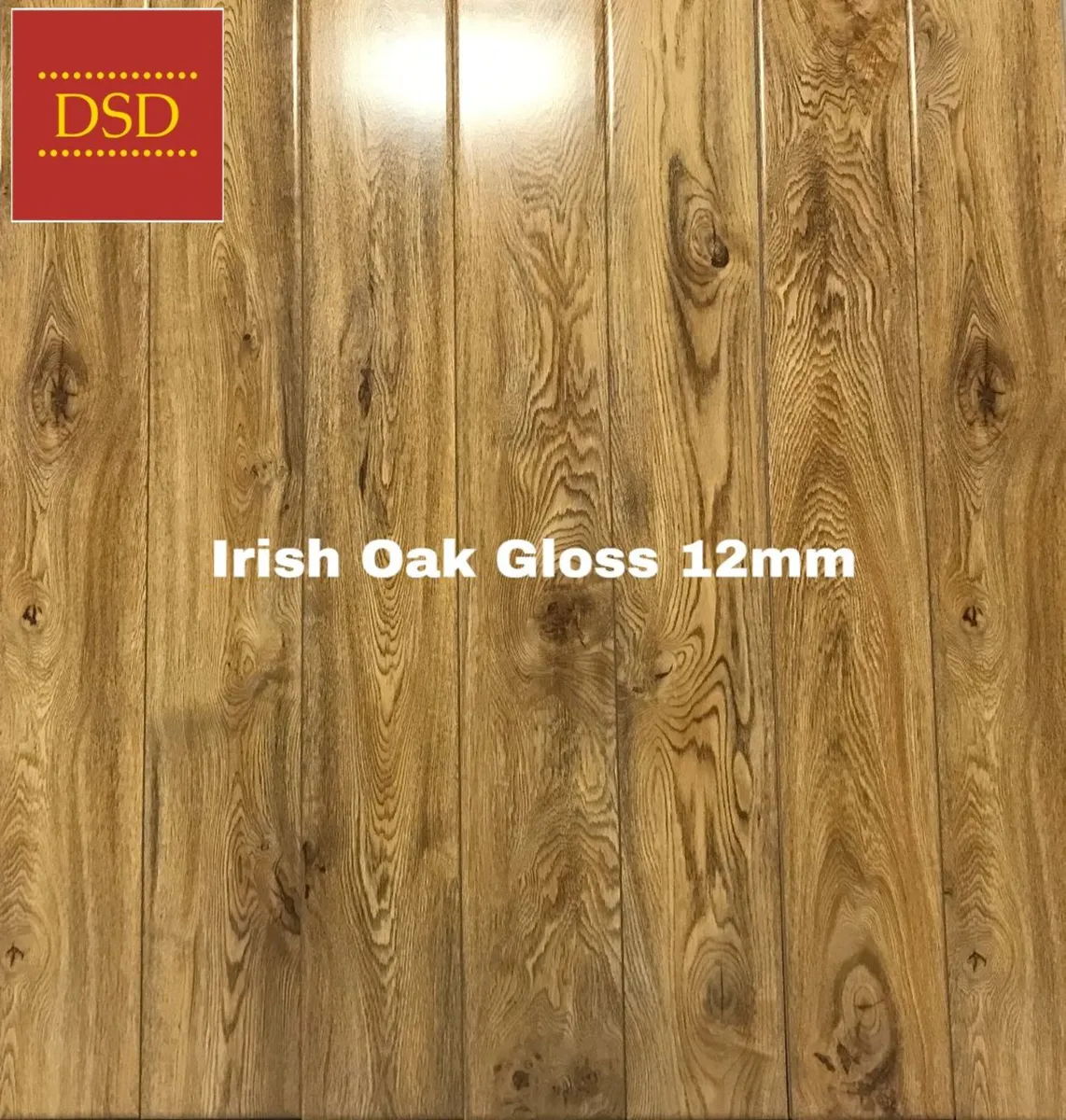 Irish Oak 12mm Flooring - Free Nationwide Delivery - Image 1