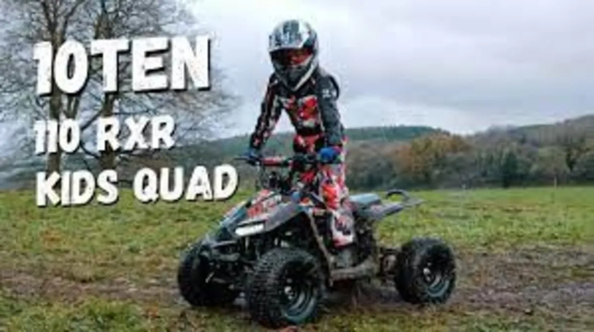 10TEN 110 Rxr Kids Quad (ONLY 1 WITH REVERSE-WARRANTY-PACKAGE)