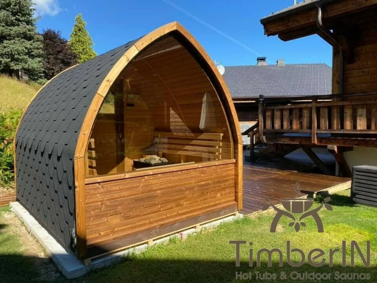 Outdoor Garden Saunas for sale - Barrel saunas - Image 4