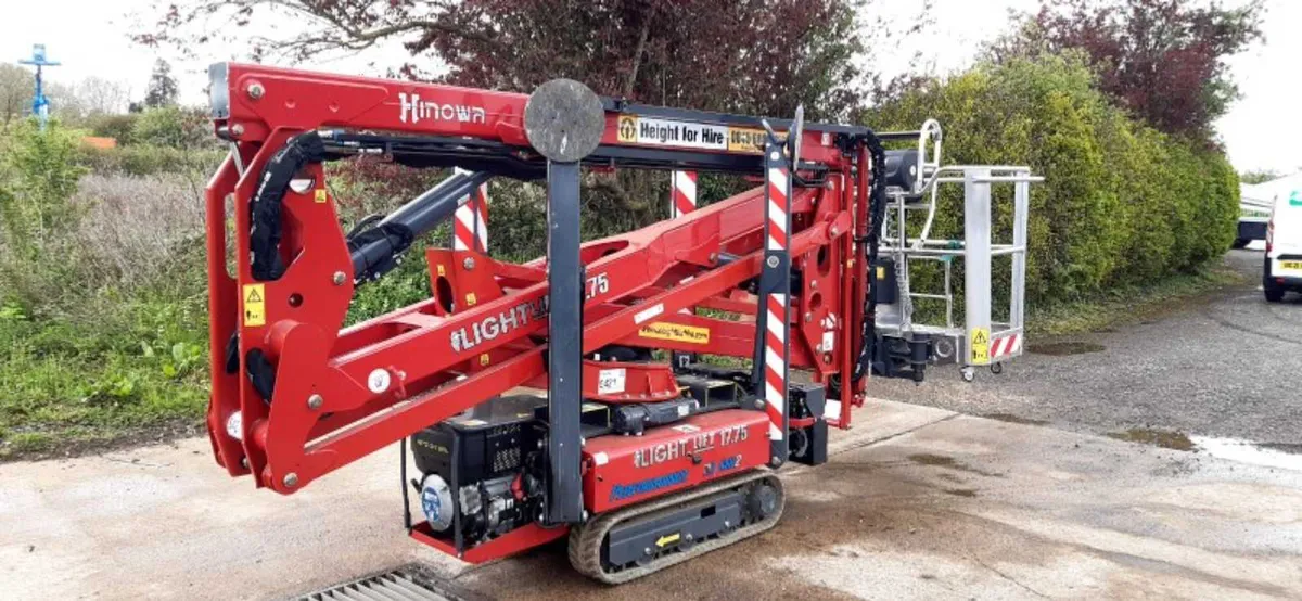 Hinowa 17m Tracked Spider Lift - Image 3