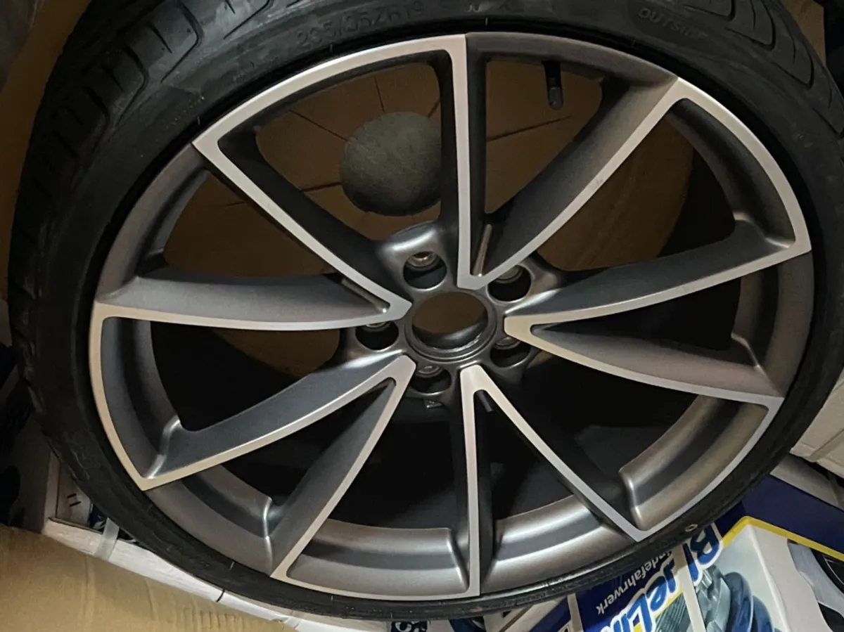 19” RS4 alloy & tyres 5x112