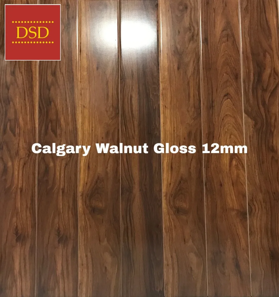 Calgary Walnut 12mm Flooring - Nationwide Delivery - Image 1