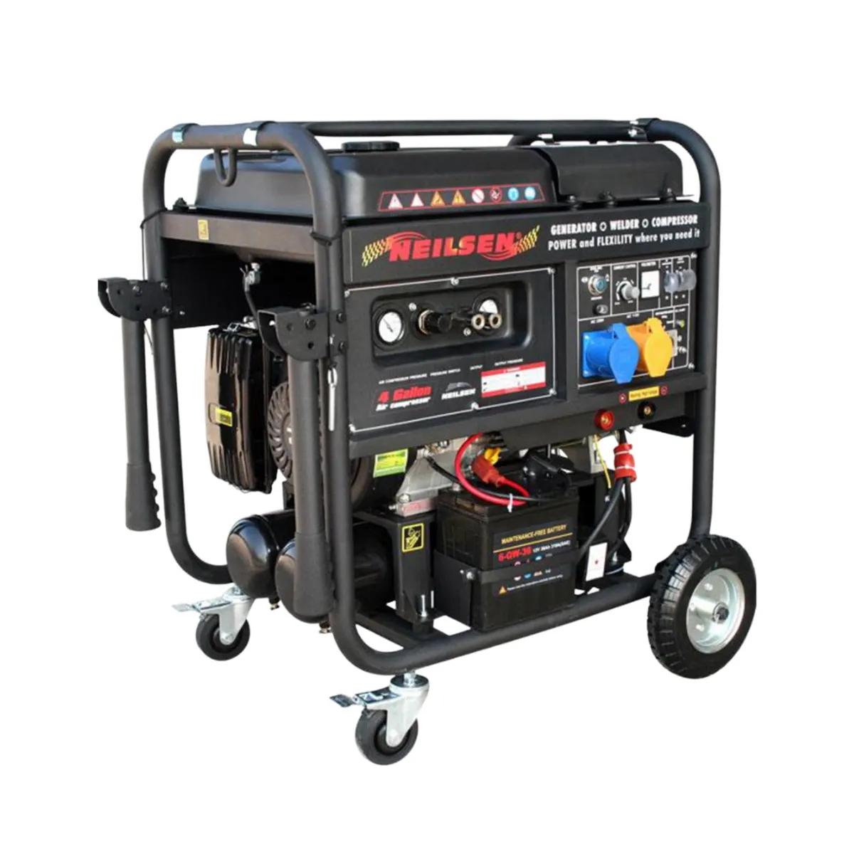 3 In 1 Welder Generator Compressor Electric Start