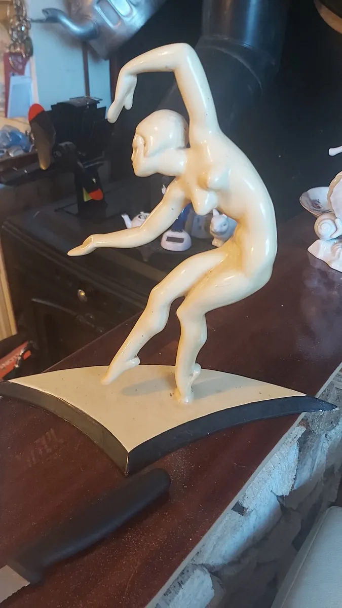 Original Art deco rare Kerenyi statue - Image 1