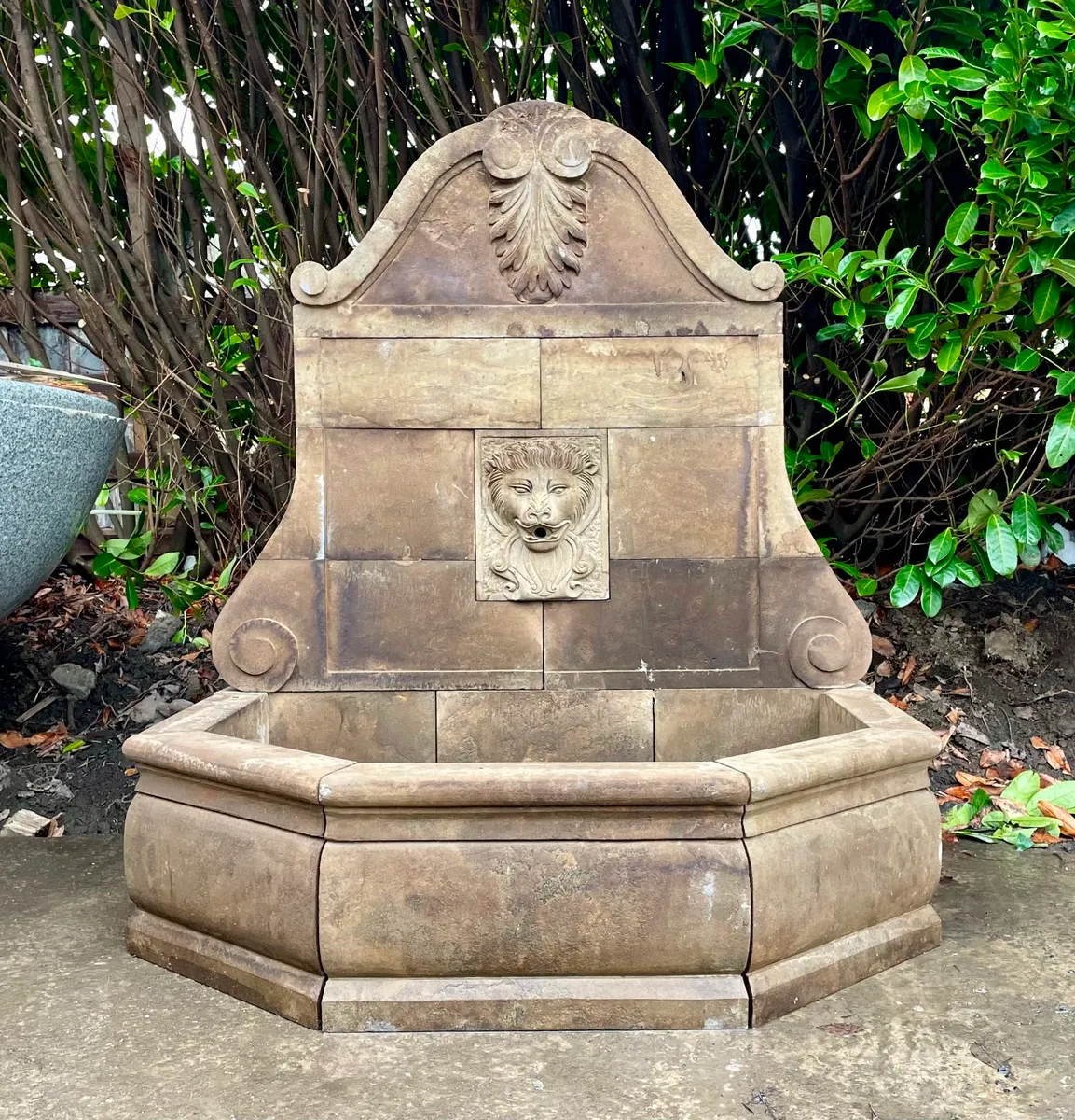 Limestone Wall Fountain - Image 1