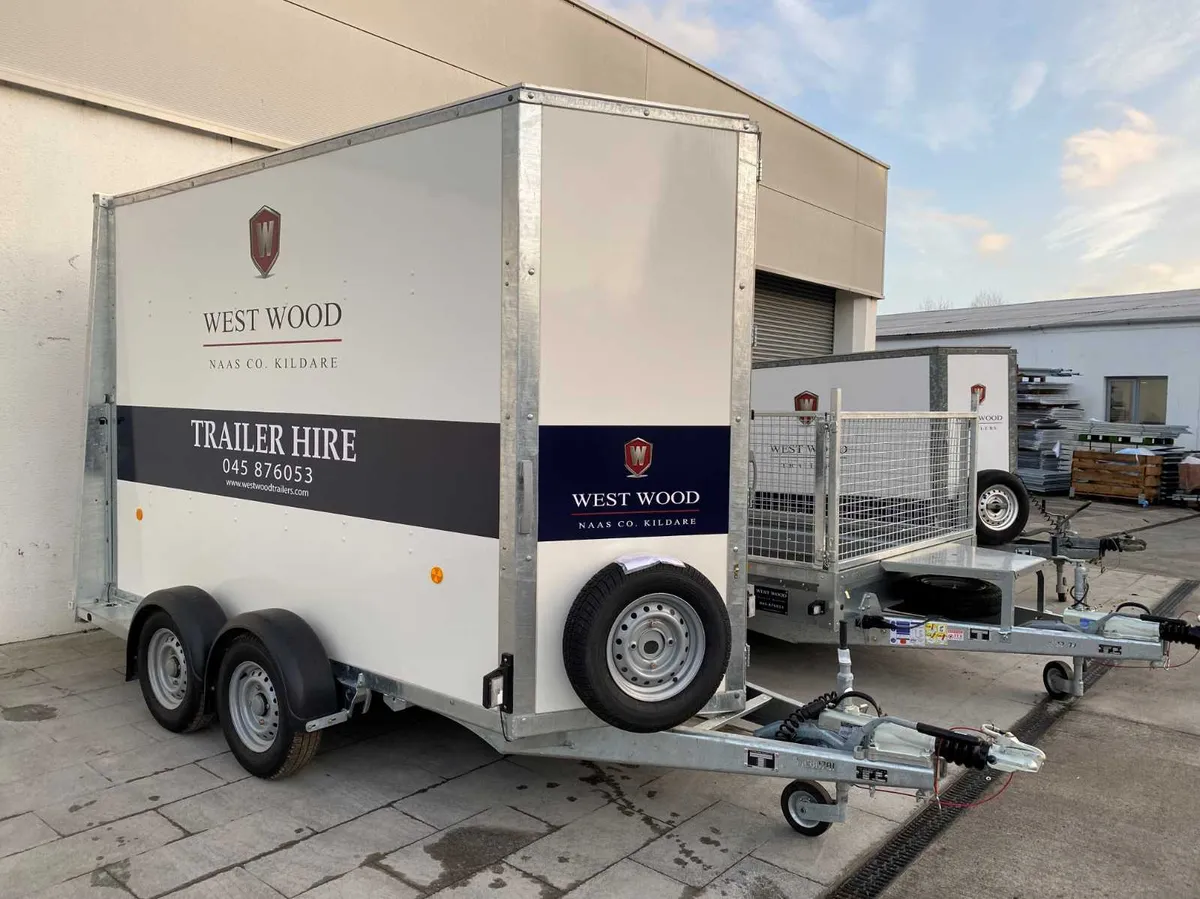 Hire Trailer  BV105 10' x 5' x 7 Box Van Trailer