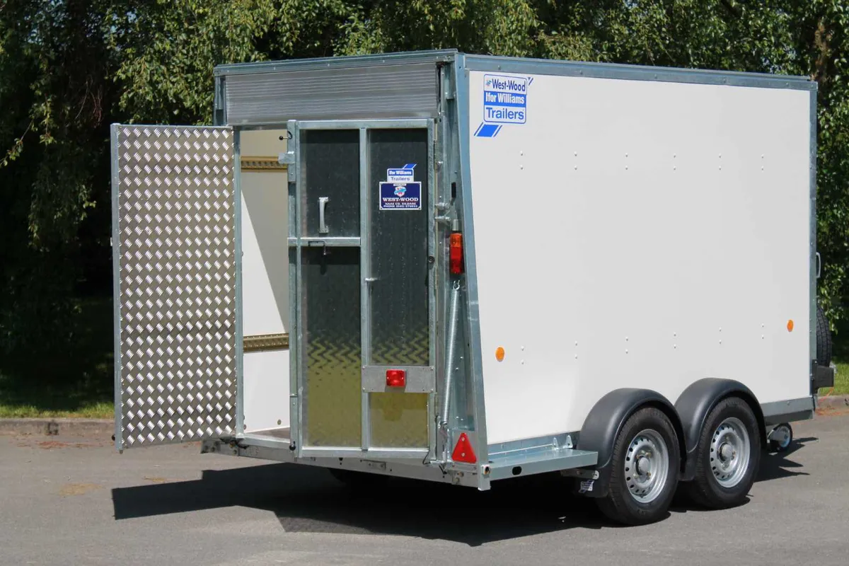 Hire Trailer  BV105 10' x 5' x 7 Box Van Trailer - Image 3