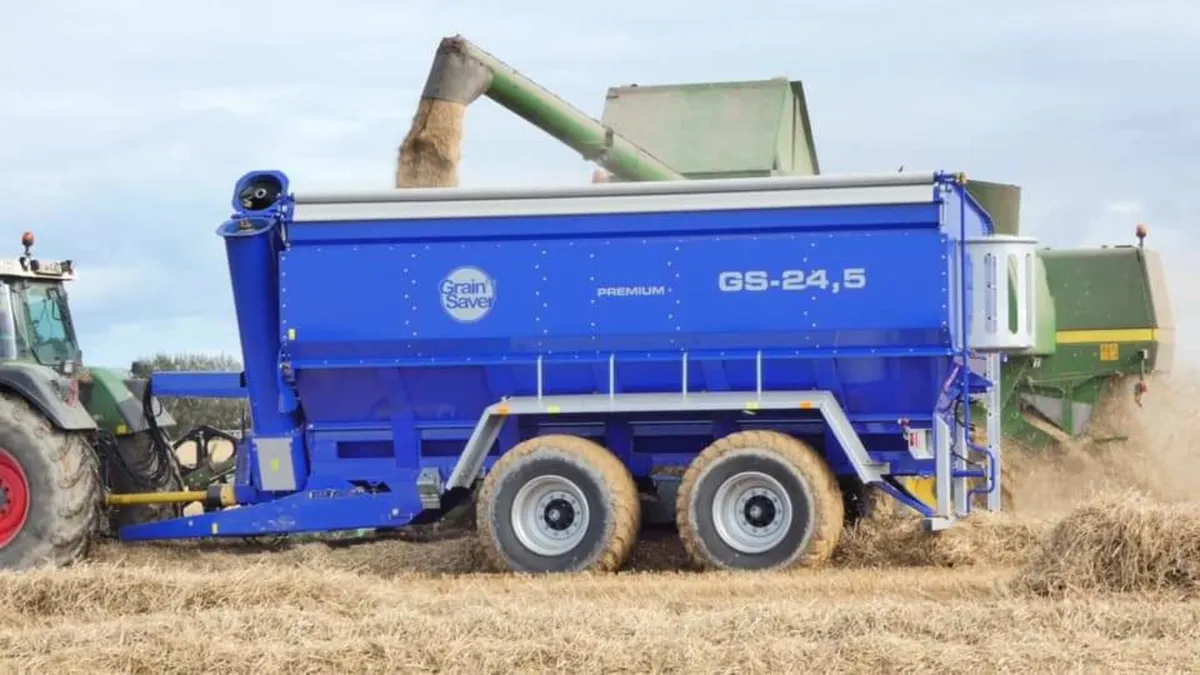 Grain Saver GS 24-5 Chaser bin Buy or Hire