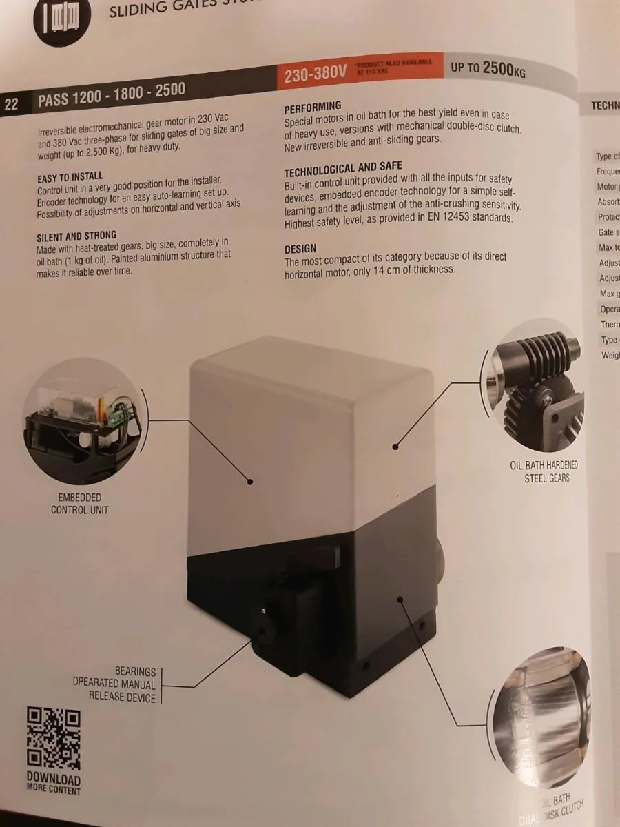 GATE AUTOMATION MOTORS