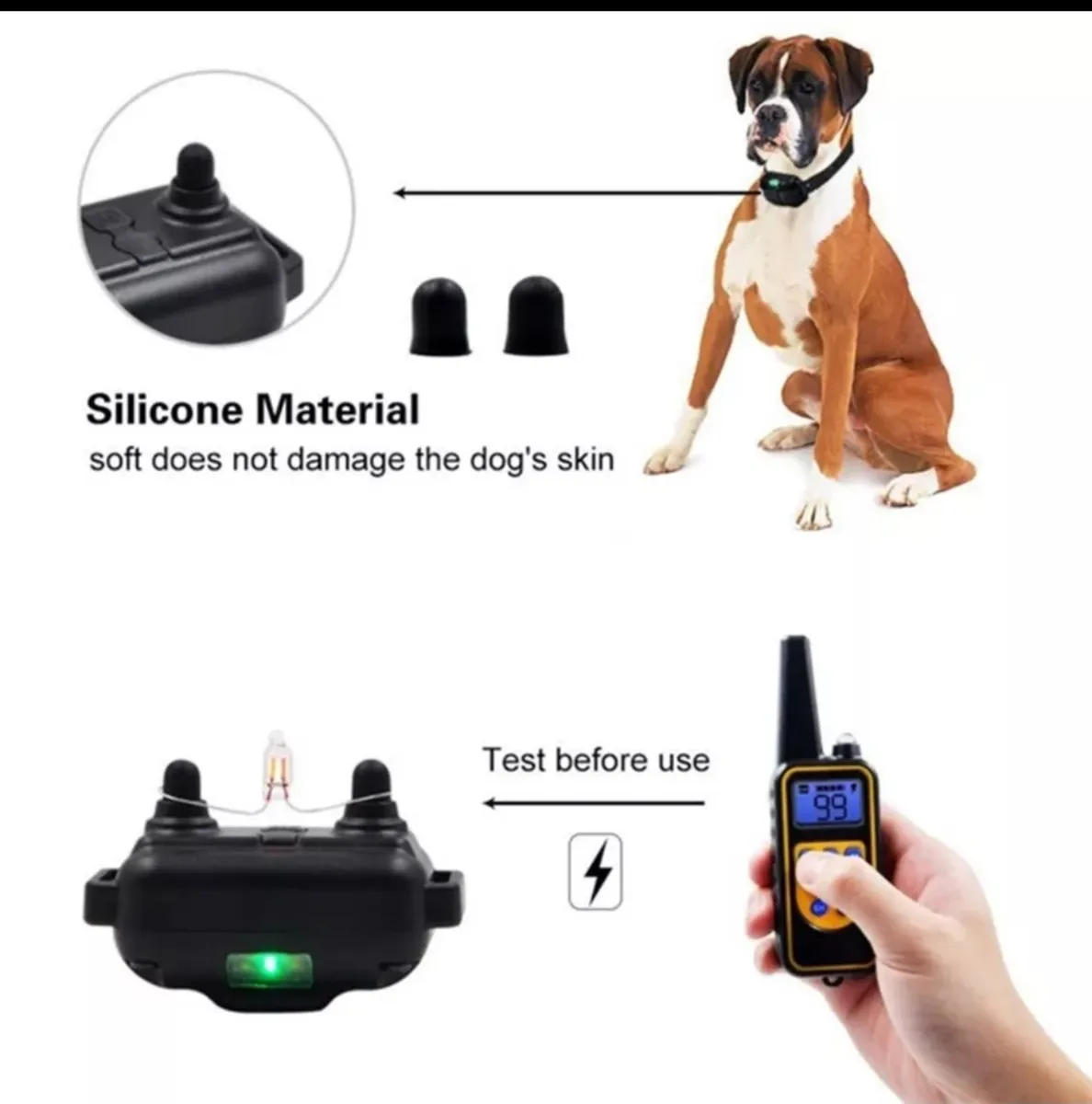 800m Electric Dog Training Collar Waterproof Pet R - Image 4