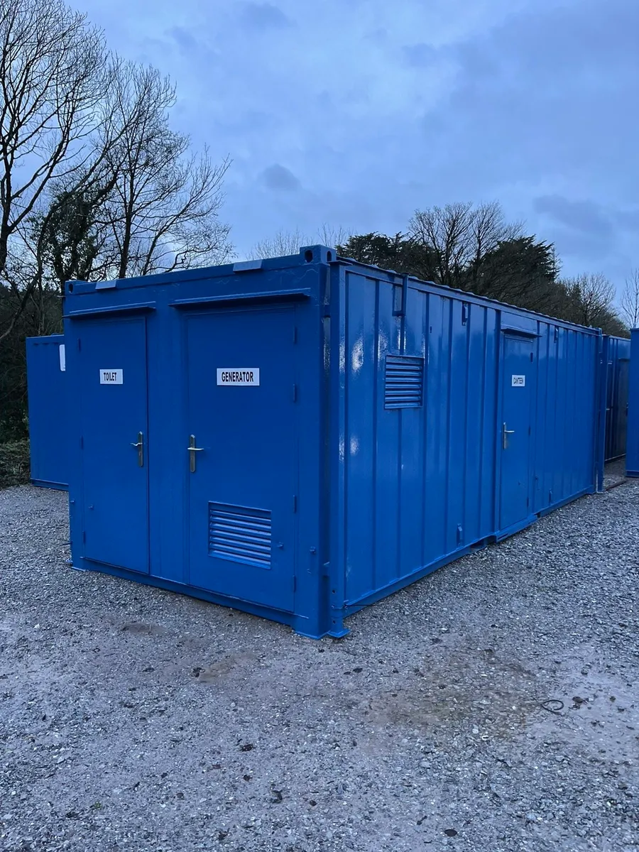 24x10 welfare unit, canteen, toilet & drying room