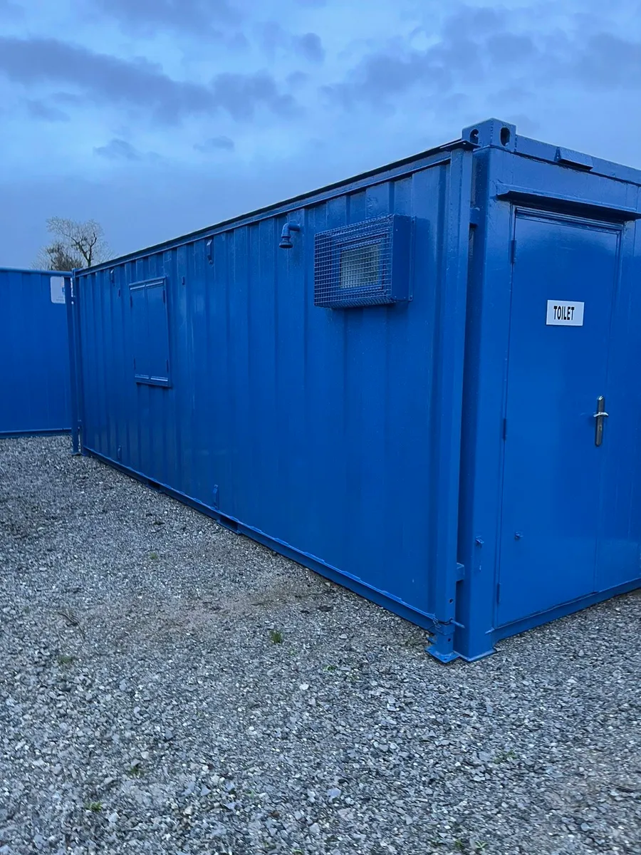 24x10 welfare unit, canteen, toilet & drying room - Image 2