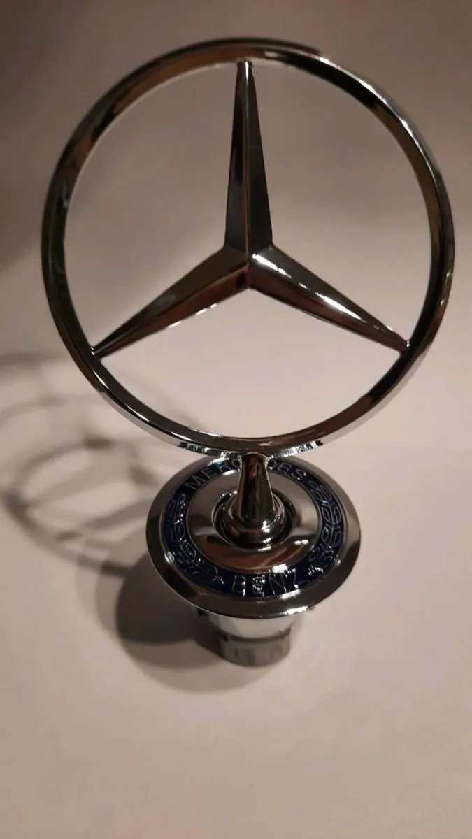 Mercedes Bonnet Emblem 44mm Zinc alloy - Image 2