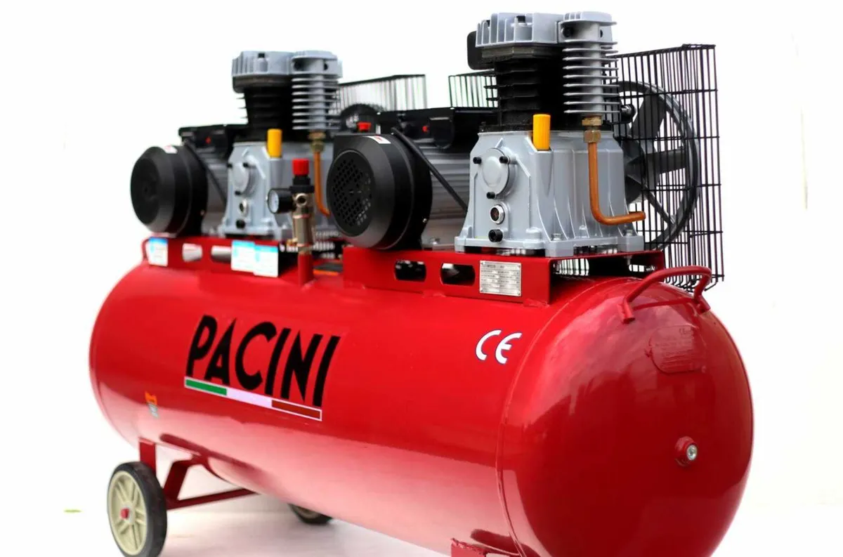 300 Litre Air Compressors by PACINI - Image 2