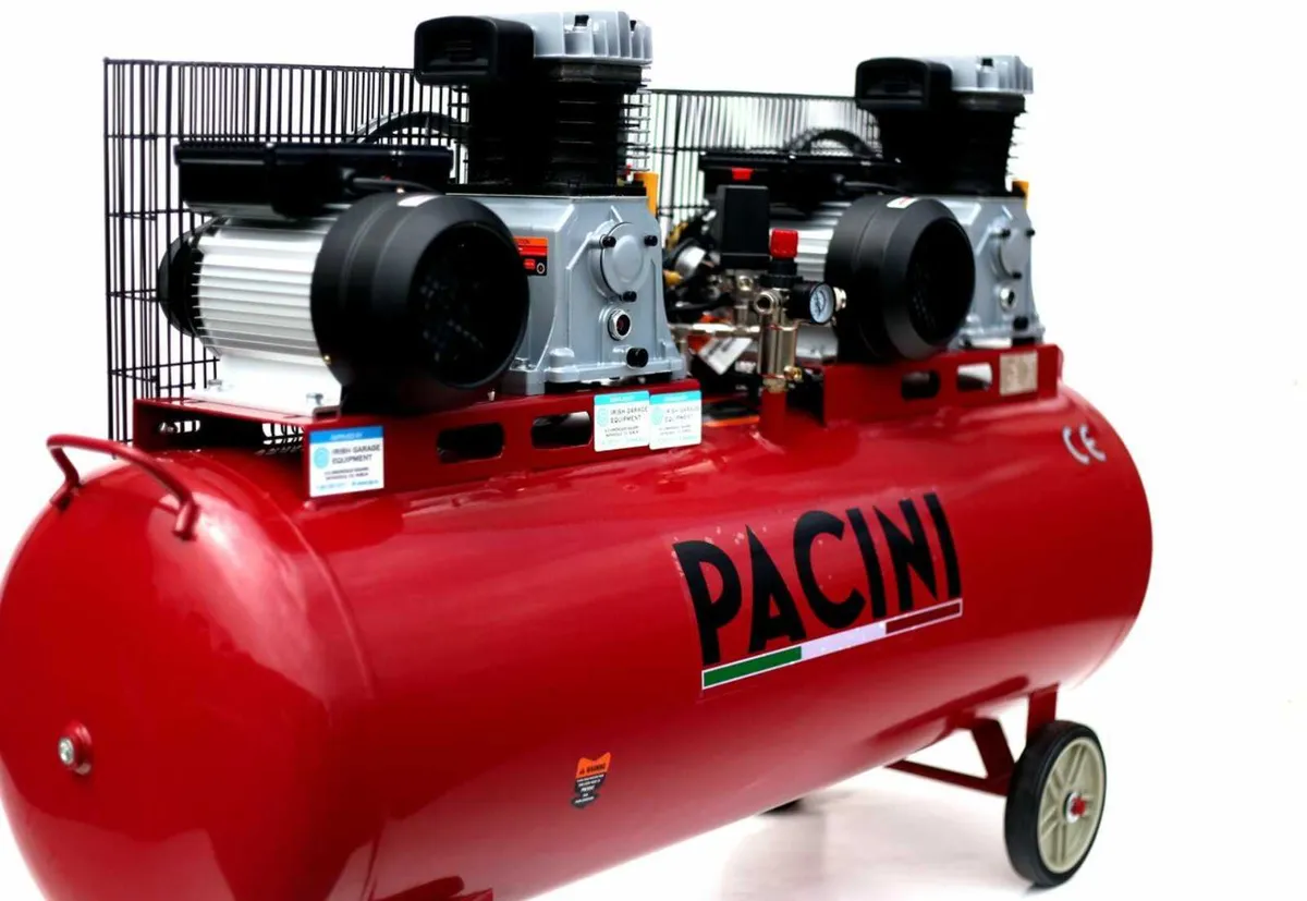 300 Litre Air Compressors by PACINI - Image 3