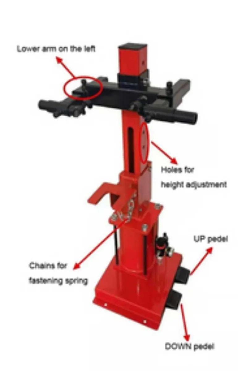 PACINI Pneumatic Coil Spring Compressor - Image 2