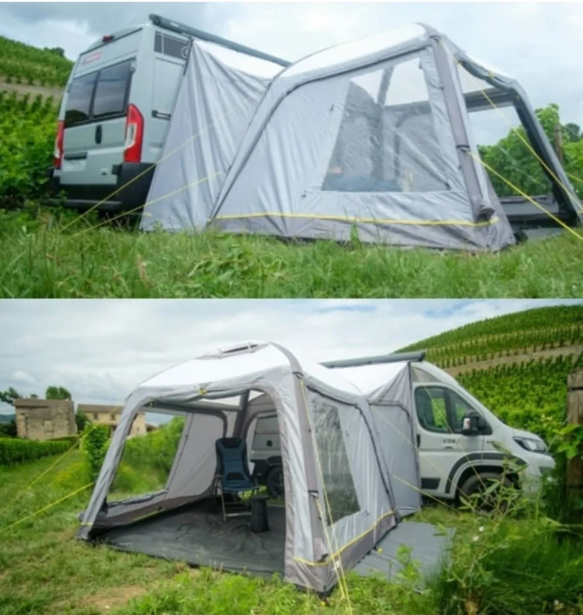 Trigano Santa Cruz driveway Air awning