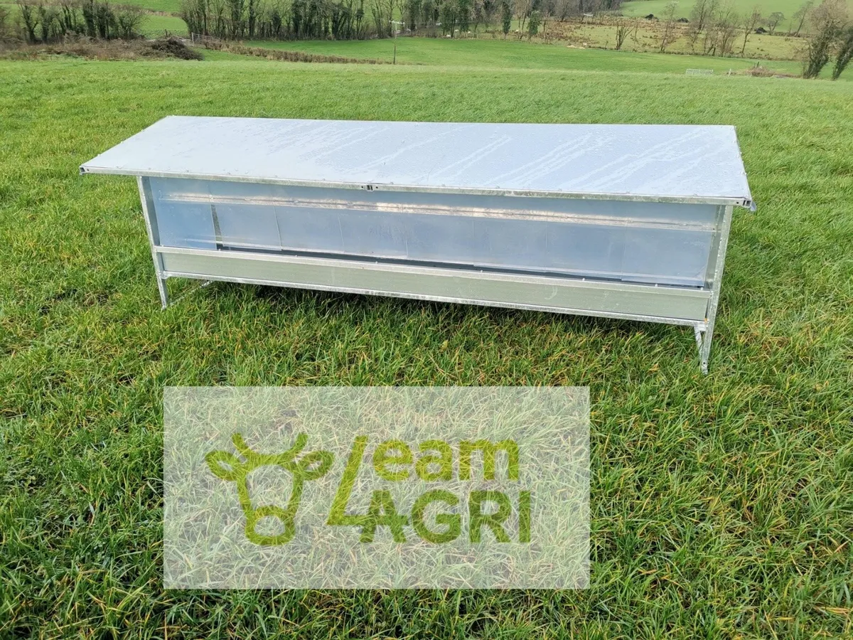 Sheep hopper feeders, Holds over 13 bags . ad lib - Image 3