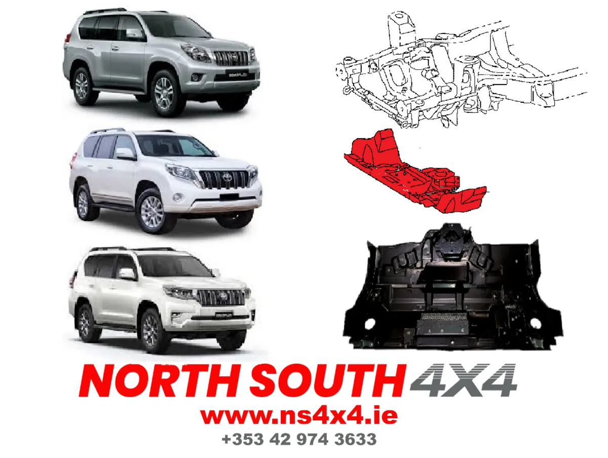 Engine front guard Panel (High spec) Landcruiser - Image 1
