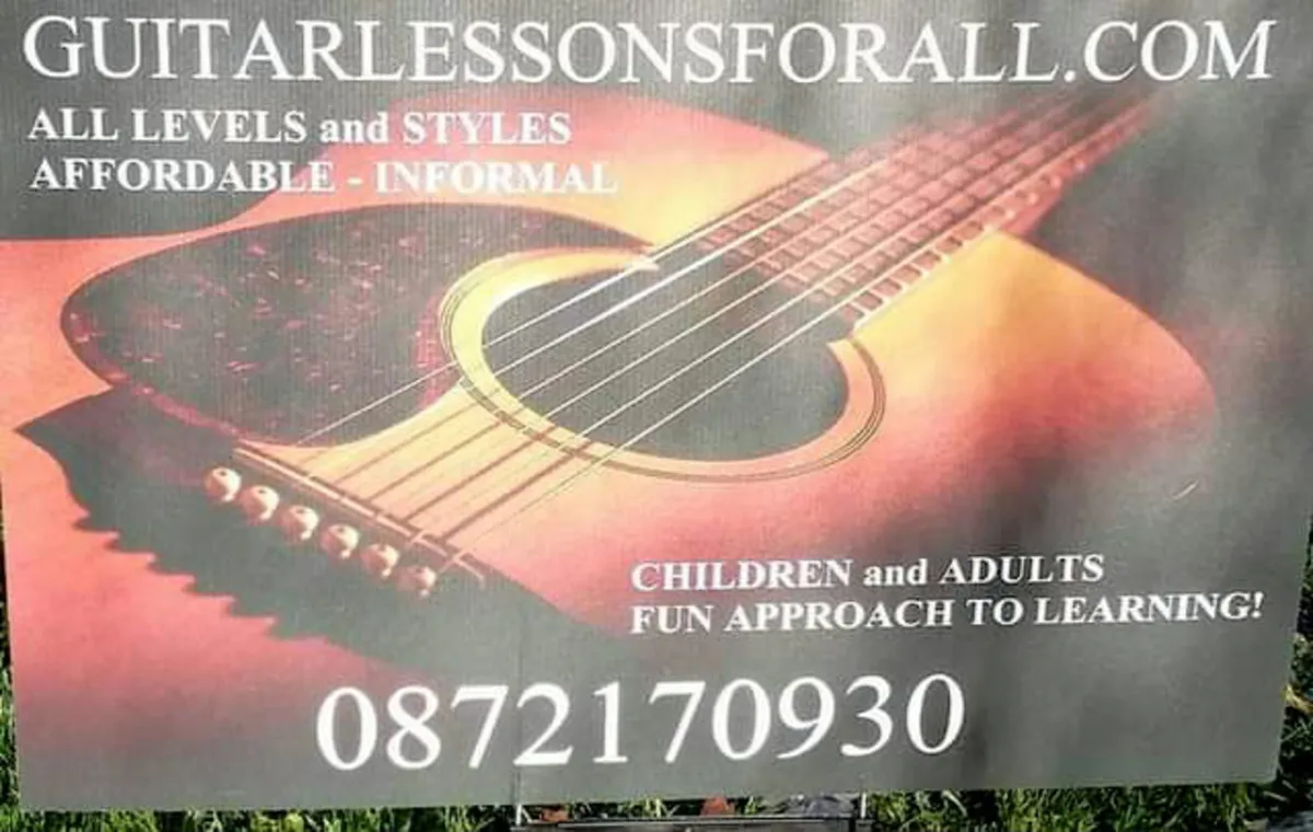 Guitar lessons - Image 1