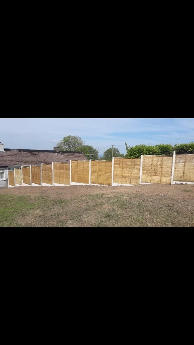 Carson landscaping cork fencing - Image 4