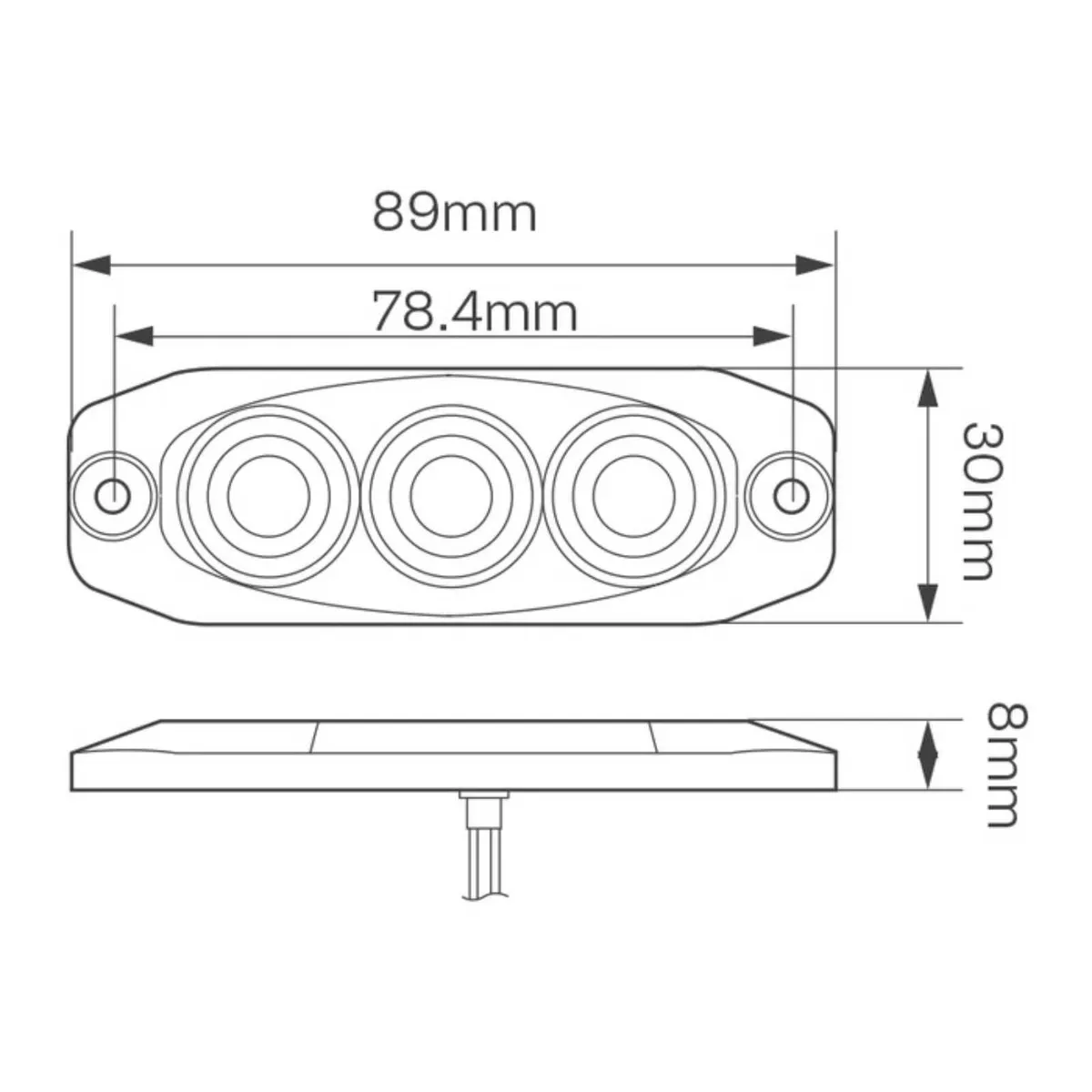 Electraquip Low Profile Strobe Lights - Image 2
