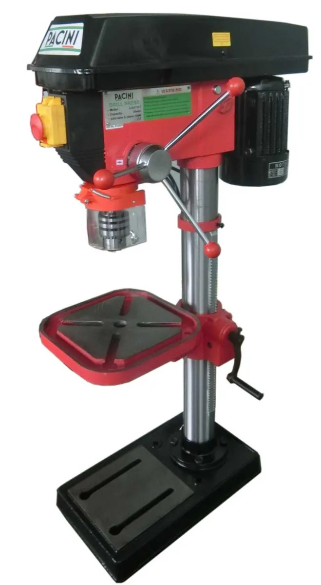 PACINI 750W 20mm Bench Pillar Drill - Image 1