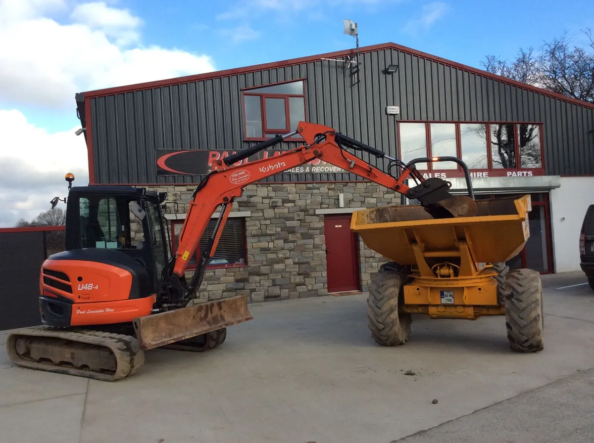 Special Offer - 5 Ton Digger & 6 Ton Dumper €600