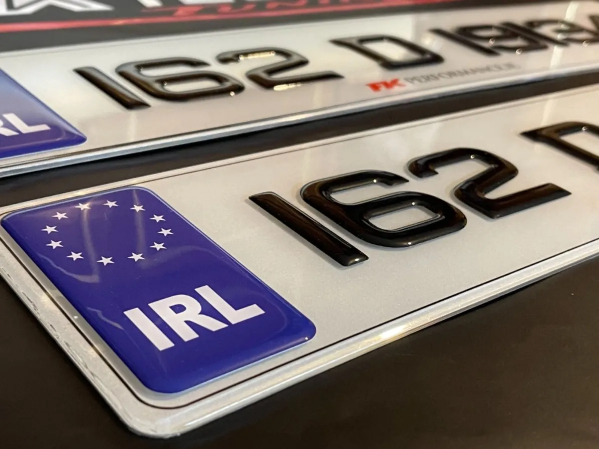 Ultimate gel number plates only €49 delivered - Image 2