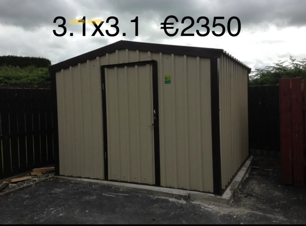 Steel garden sheds - Image 4