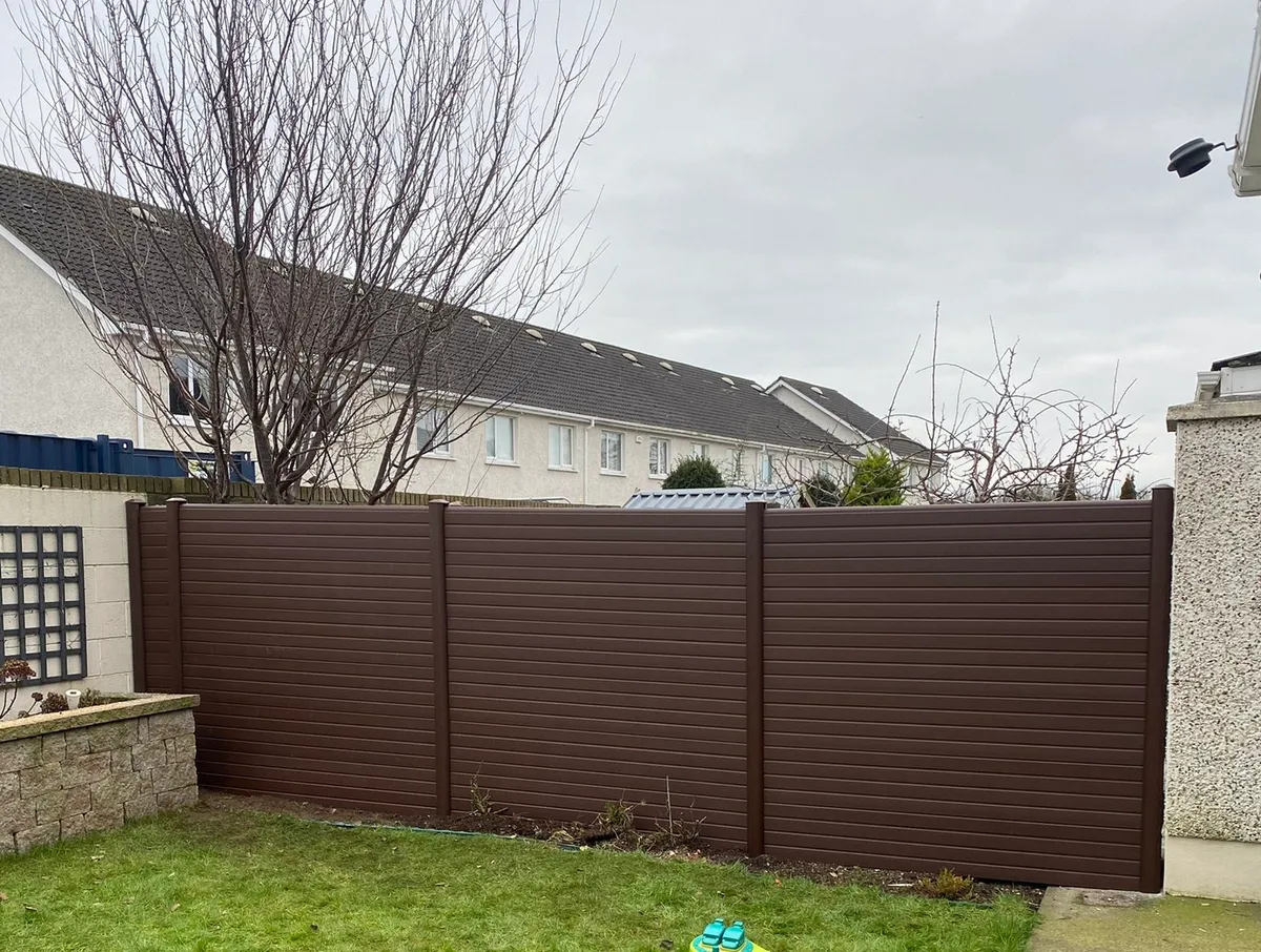 Composite Fencing supplied and fitted - Image 1