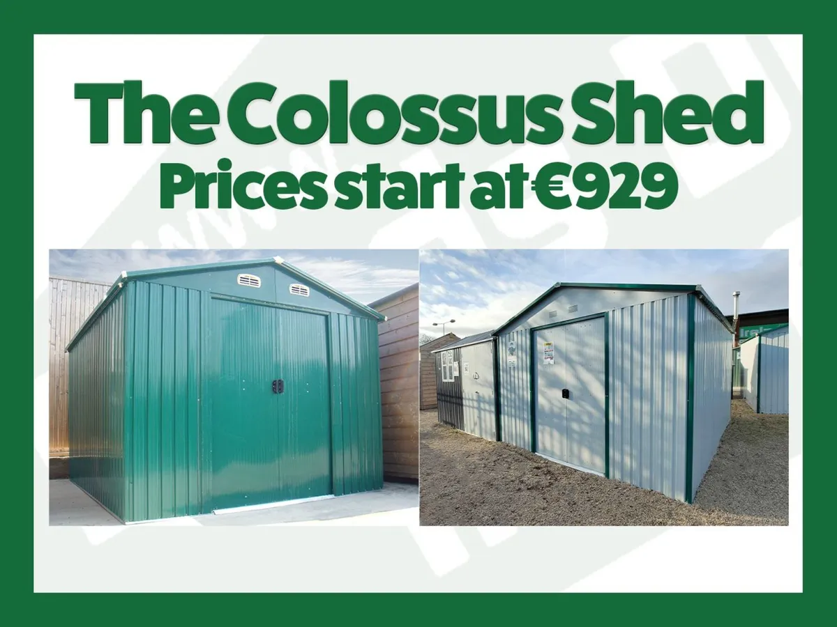 Colossus (Steel Shed 10ft x 12ft)