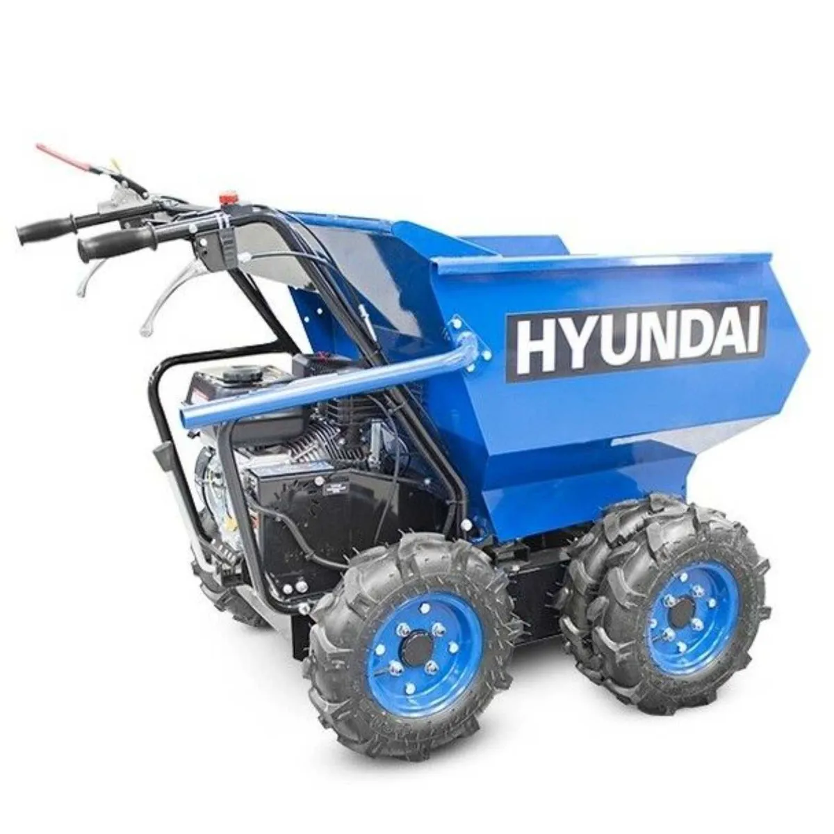 Hyundai 196cc 4-Wheel Drive 500kg Mini Dumper - Image 2