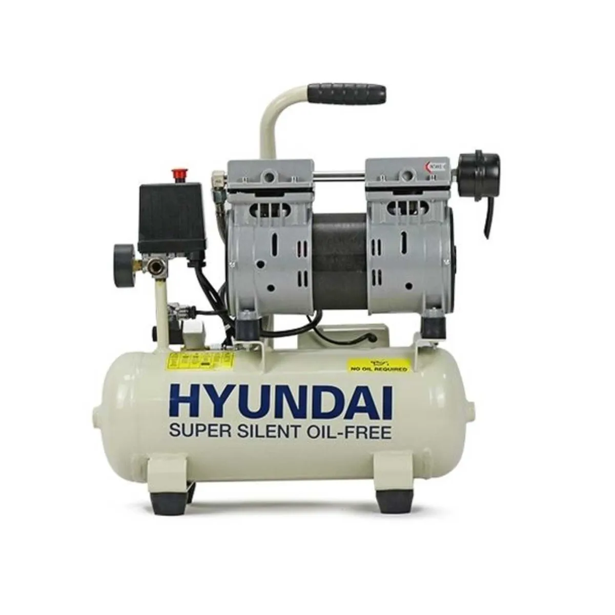 Hyundai 8L Silent Air Compressor (4CFM/118psi) - Image 1