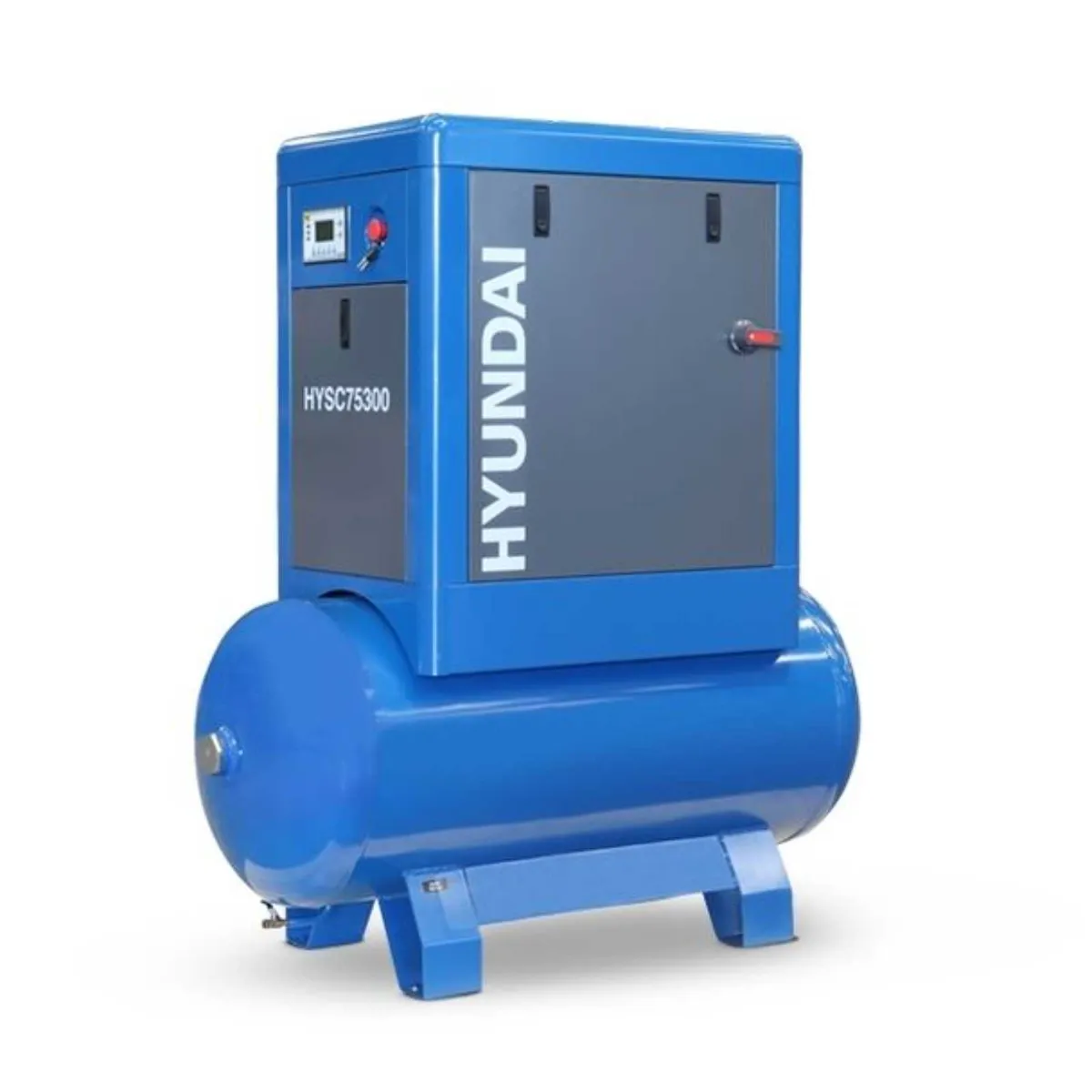 Hyundai 7.5hp 300 Litre Screw Compressor - Image 1